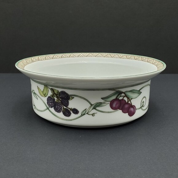 Dansk Umbrian Fruits Soup Cereal Bowls Fruits & Vines Rimmed Bowls - Picture 3 of 7